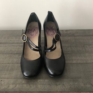 Black high heels